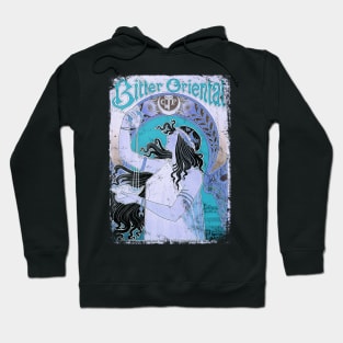 Art Nouveau - Bitter Oriental Alphonse Mucha Vintage Hoodie